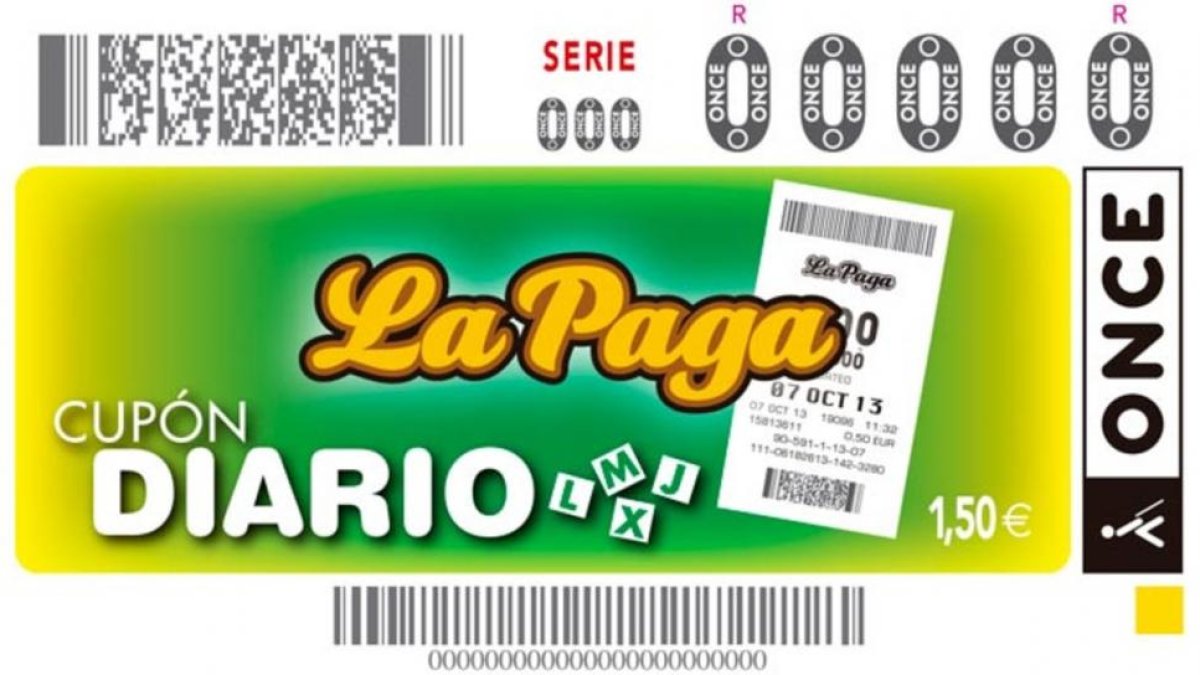 Cuponazo de la ONCE.