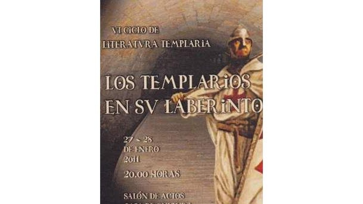 Cartel del ciclo literario.