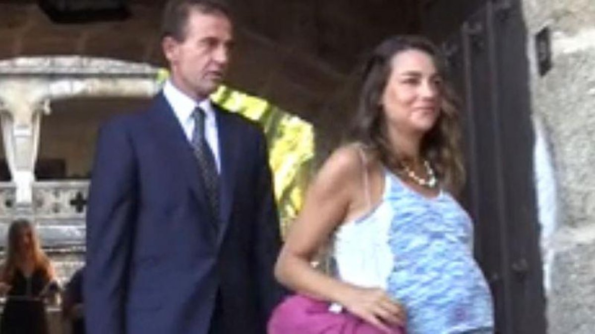 Alessandro Lecquio y María Palacios.