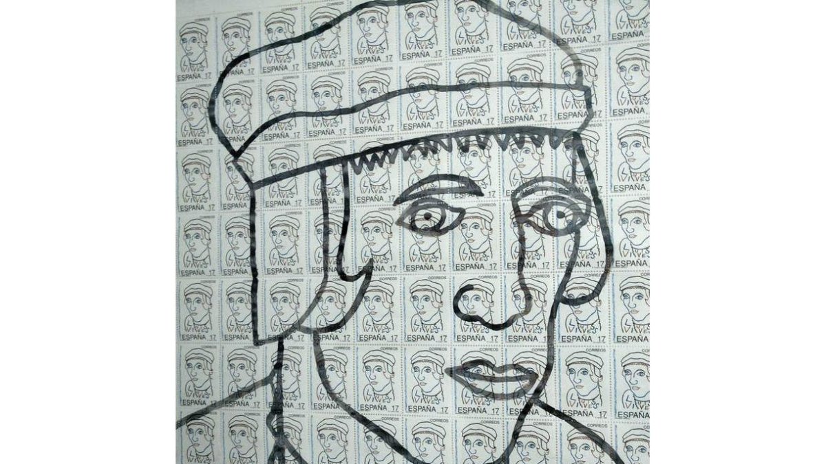 Obra gráfica de Eduardo Arroyo expuesta en La Vid. CUEVAS