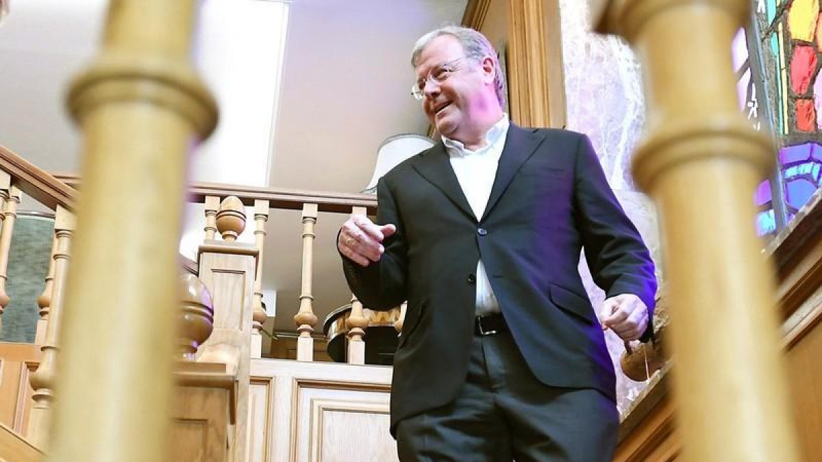 Antonio Silván, alcalde en funciones de León.