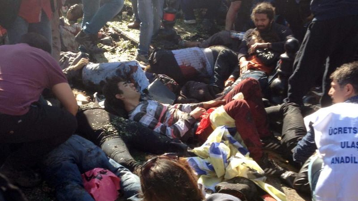 Muertos y heridos en el atentado de Ankara