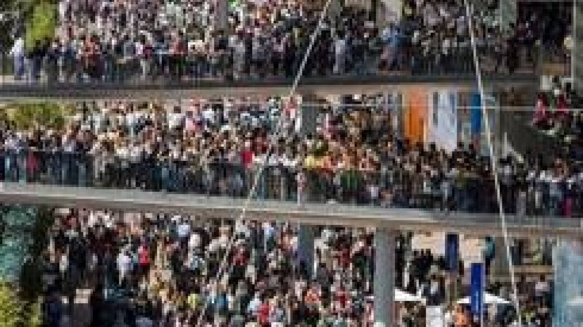 La Expo de Zaragoza ha sido «invadida» durante la última semana