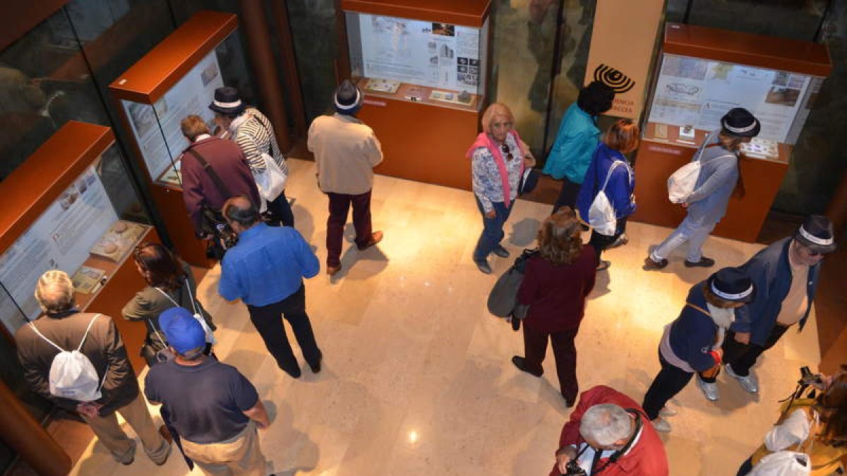 Imagen de una de las visitas del pasado año al Museo de Castillo de Valencia de Don Juan. MEDINA