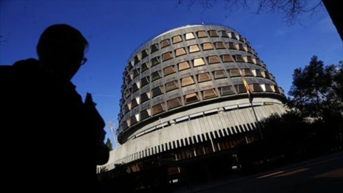 La sede del Tribunal Constitucional, en Madrid