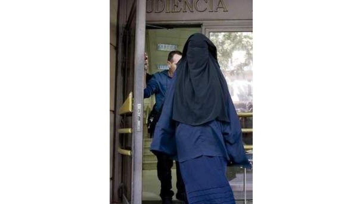 El rostro de Fátima sólo lo vieron el tribunal y el fiscal.