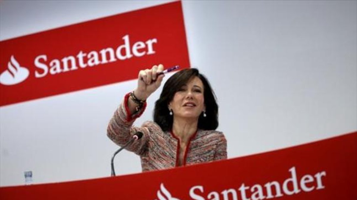 Ana Botín, presidenta del Santander.