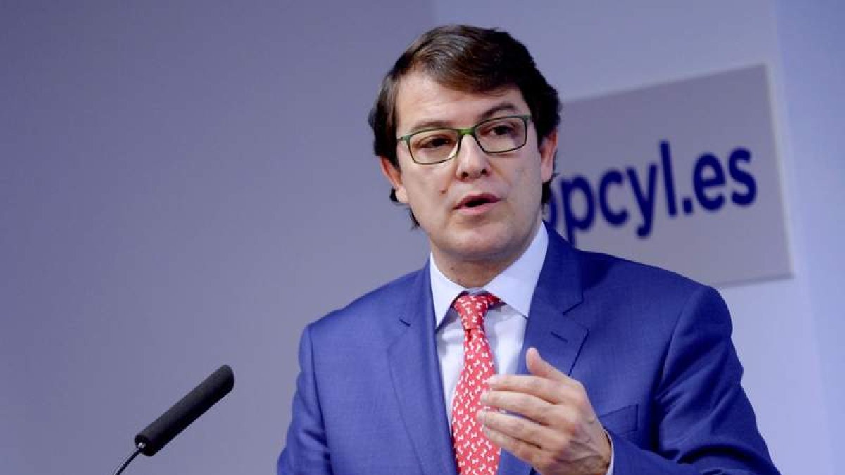 El presidente del PP de Castilla y León, Alfonso Fernández Mañueco. NACHO GALLEGO
