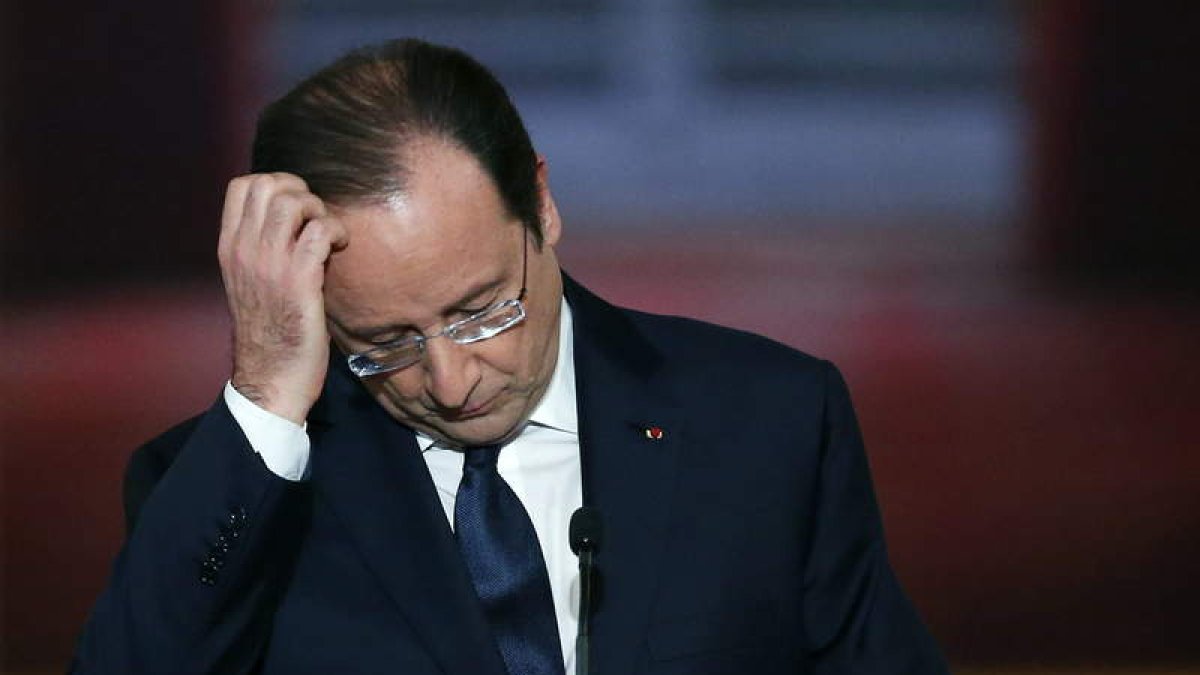El presidente francés, François Hollande, uno de los protagonistas del escándalo.