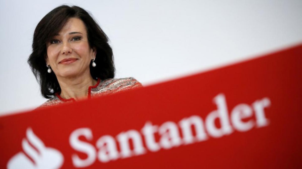Ana Botín, presidenta del Santander.