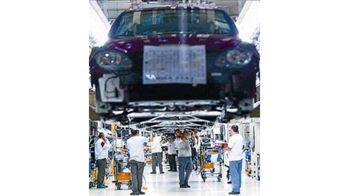 Fábrica de Seat en Martorell.