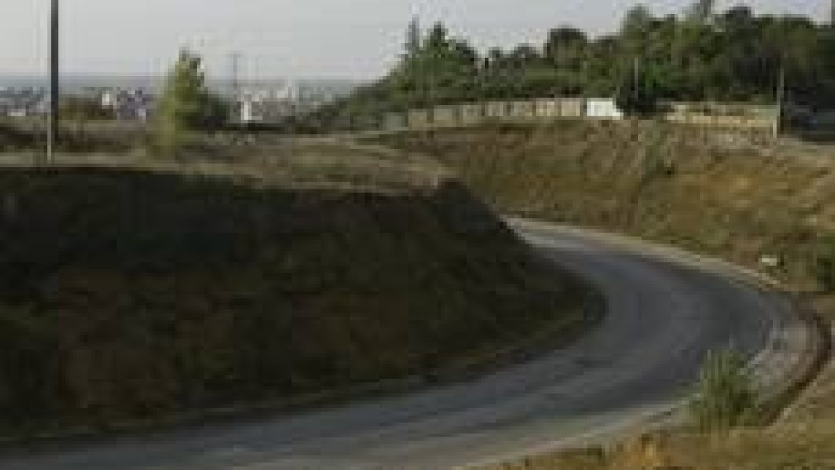 Enlace de la ronda este con la futura ronda norte, cuyas obras comenzarán en febrero