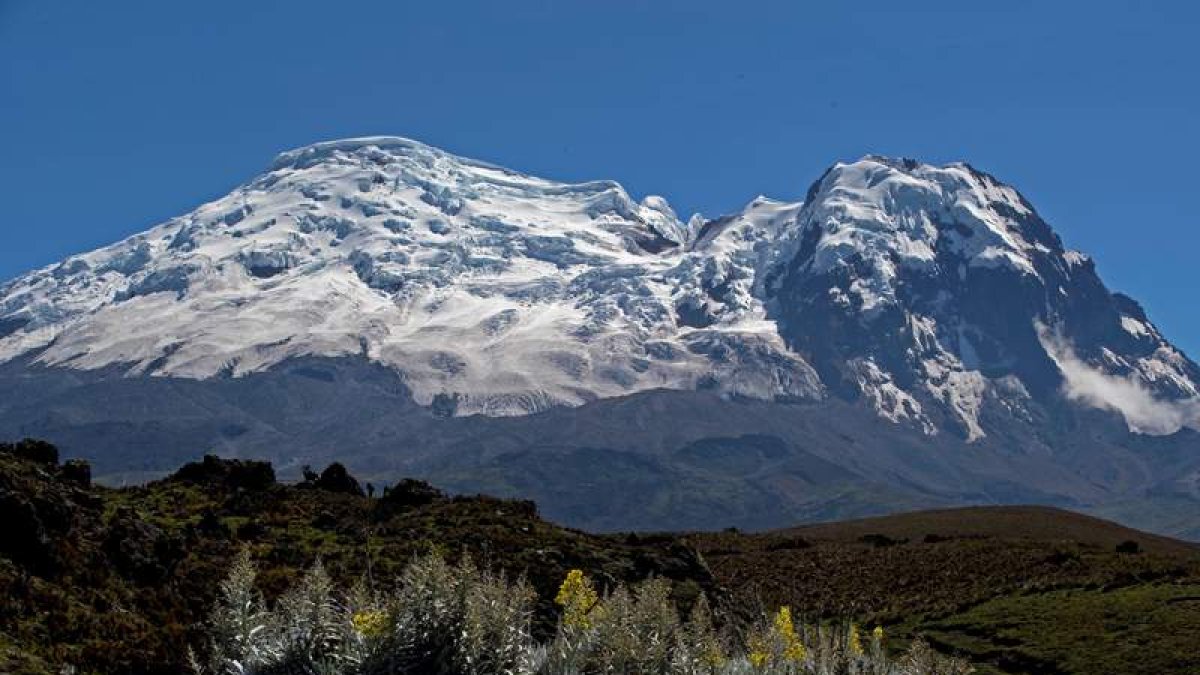 Glaciar Antisana, en Ecuador. JOSÉ JÁCOME