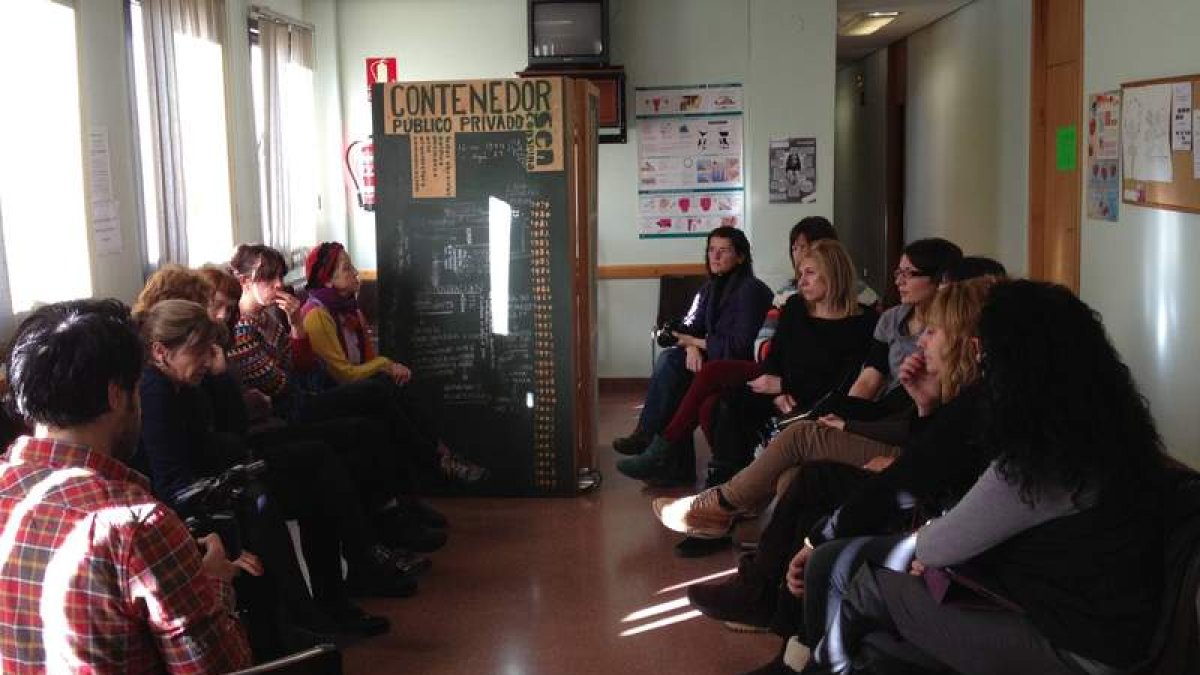 Las mujeres feministas reivindicaron el centro de planificación familiar en 2013.