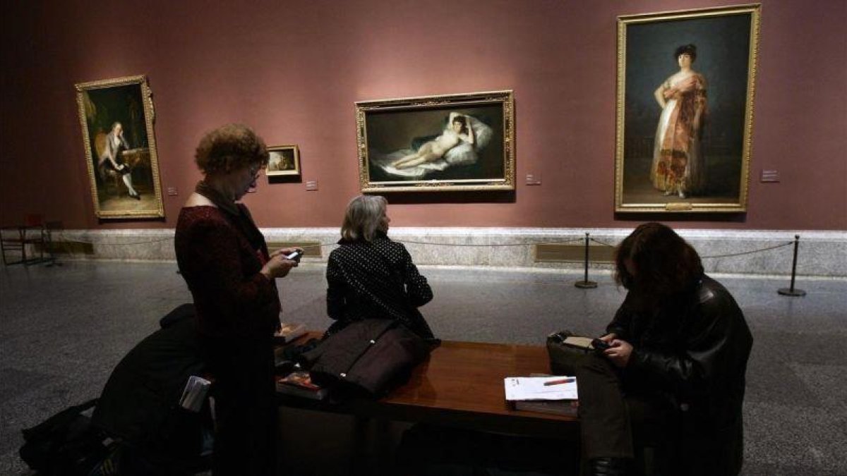 Cuadros de Goya en el Museo del Prado.