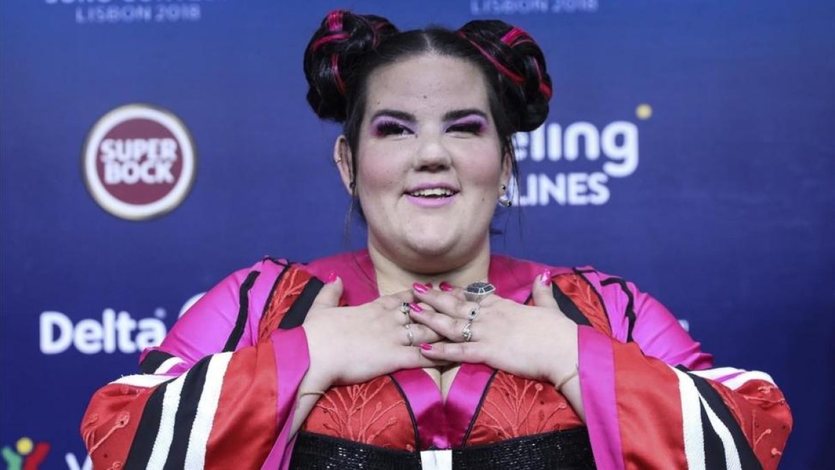 Netta, la ganadora del festival de Eurovisión.