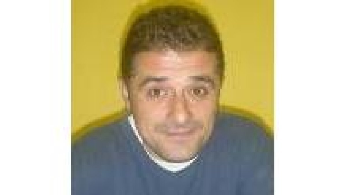Javier González Bragado, hace unos días en Villablino