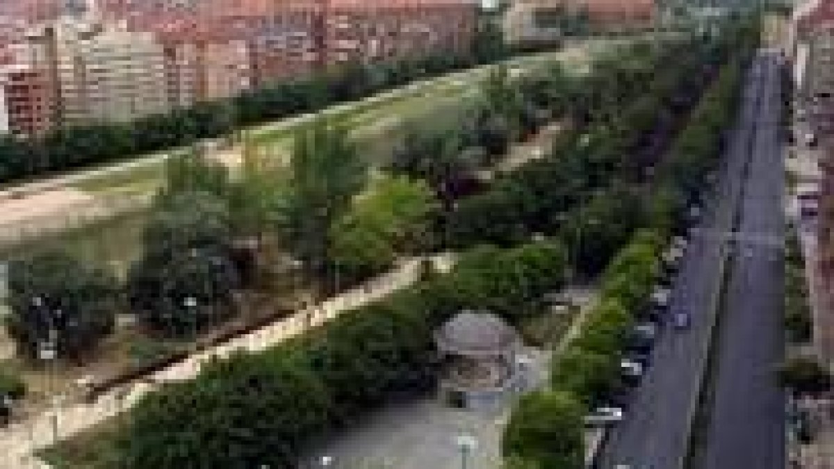 Vista aérea del Paseo de la Condesa, una de las zonas más deterioradas según el Partido Popular