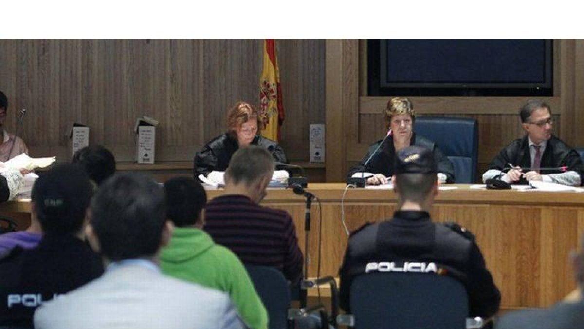 Vista general de la sala de la Audiencia Nacional donde se celebra el juicio del exjefe militar de ETA Francisco Javier García Gaztelu, 'Txapote'.