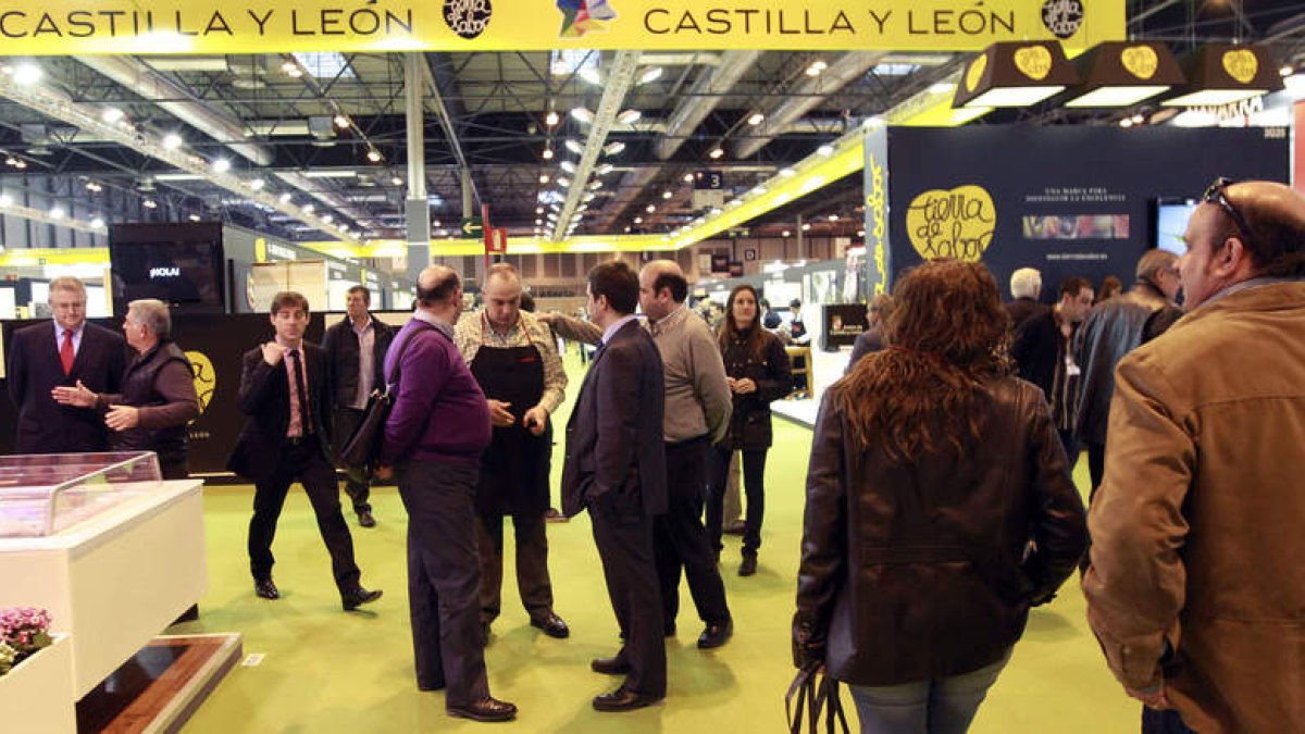 En el espacio de Castilla y León todo está dominado por el amarillo de Tierra de Sabor.
