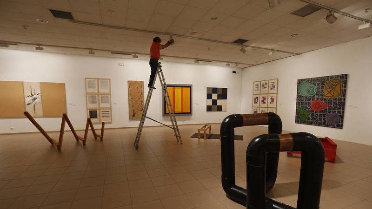 Una de las salas de la exposición