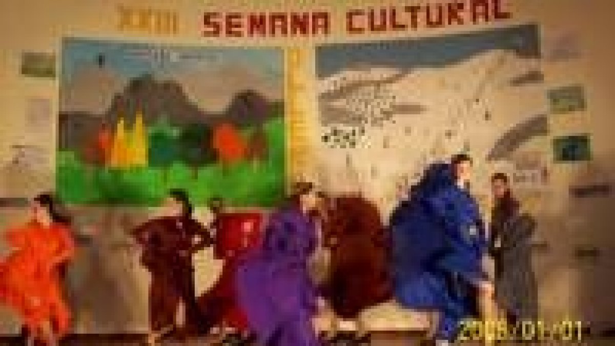 Un momento de la actuación del ballet de Carmen Amaya, en la semana cultural de Olleros