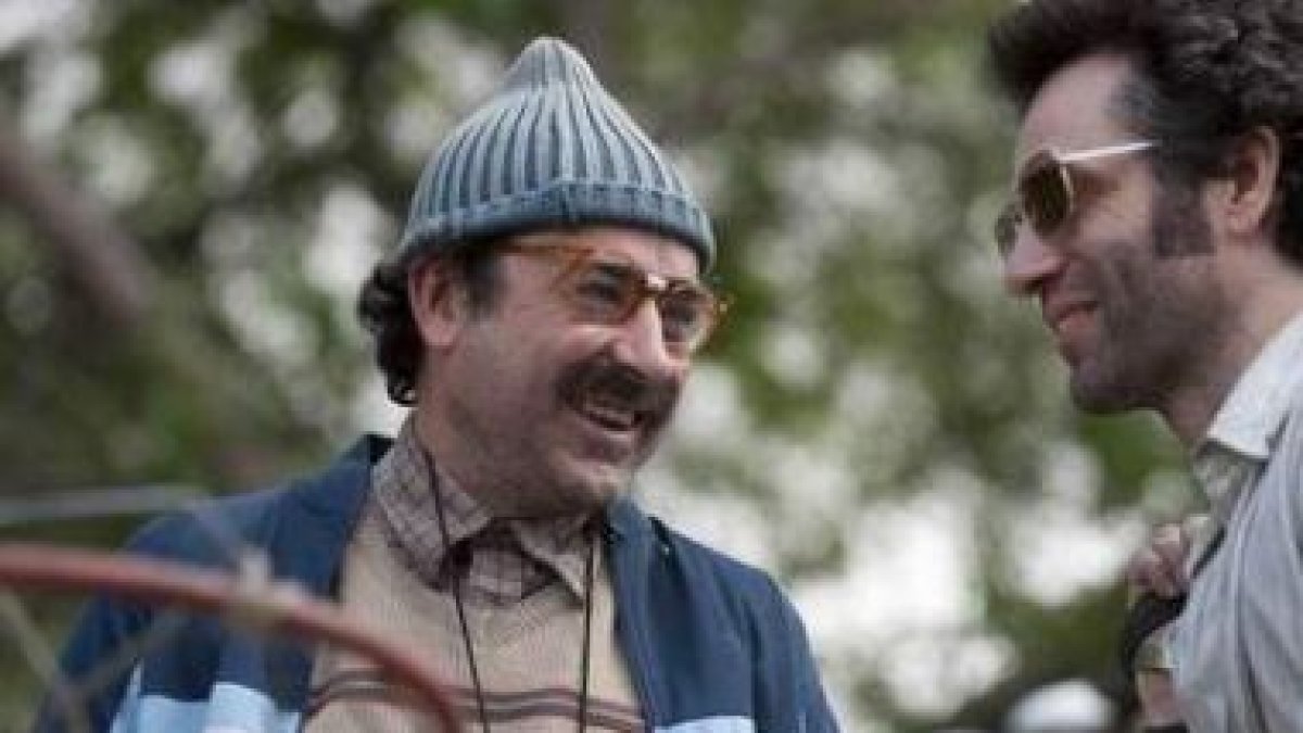 Gustavo Salmerón en una imagen de la serie.