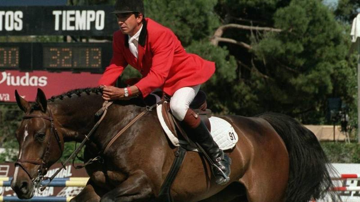 La infanta Elena y Alfredo Fernández Durán.