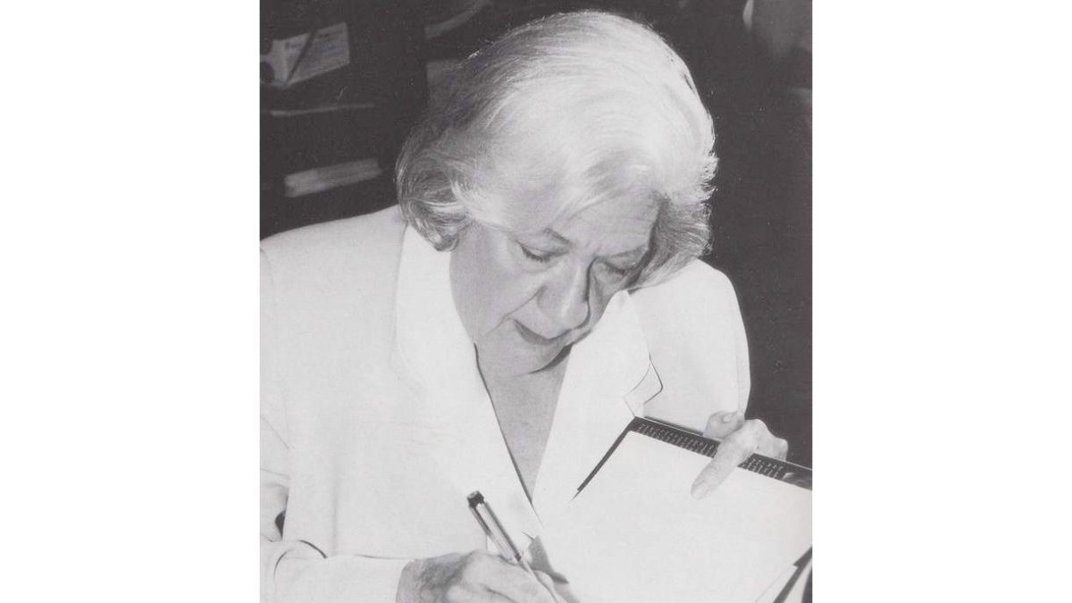 Imagen de la escritora Ana María Matute
