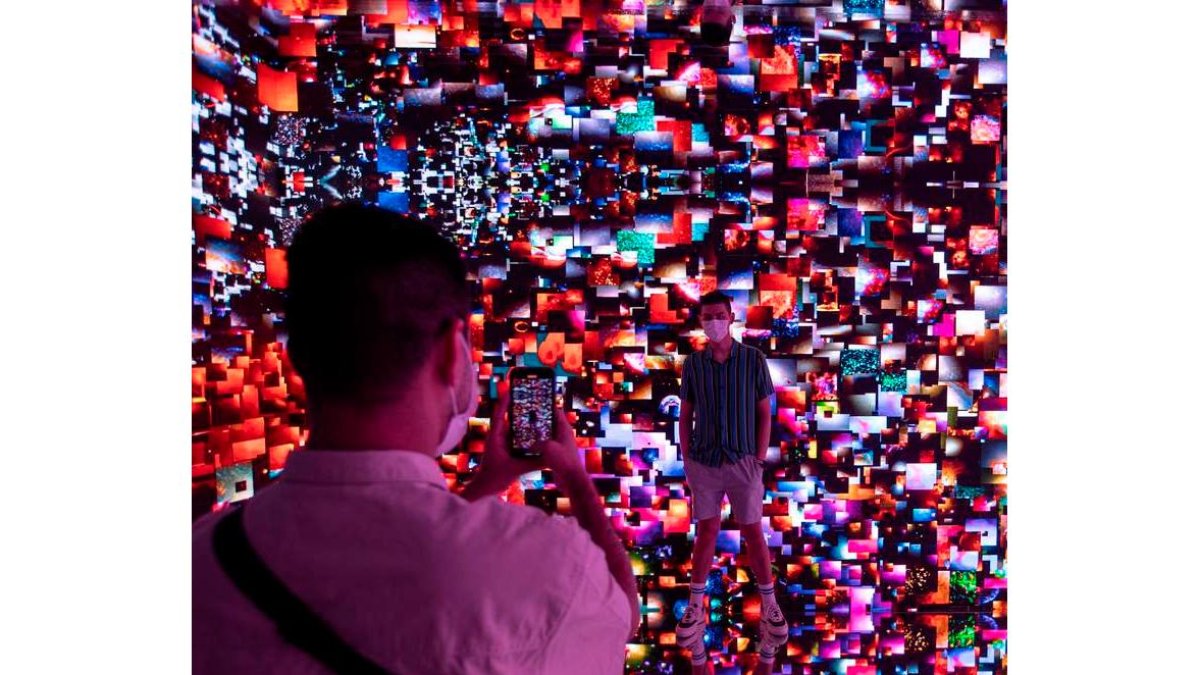 Feria de Arte Digital celebrada en Hong Kong, China. JEROME FAVRE