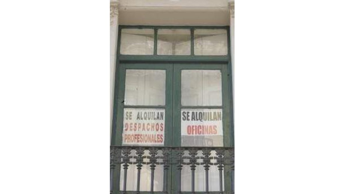 Imagen de archivo de una casa en alquiler en León.