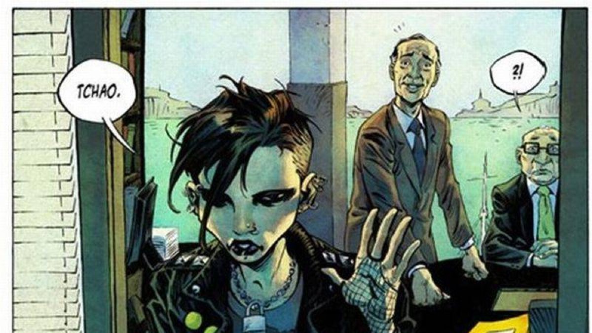 El personaje de Lisbeth Salander, en el cómic 'Millennium', del dibujante catalán Josep Homs y el guionista Sylvaine Runberg.