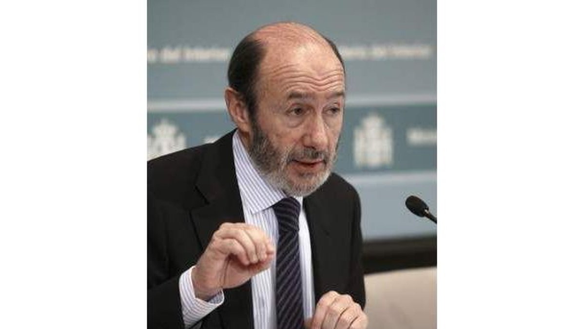 Rubalcaba cree complicado actuar contra las manifestaciones