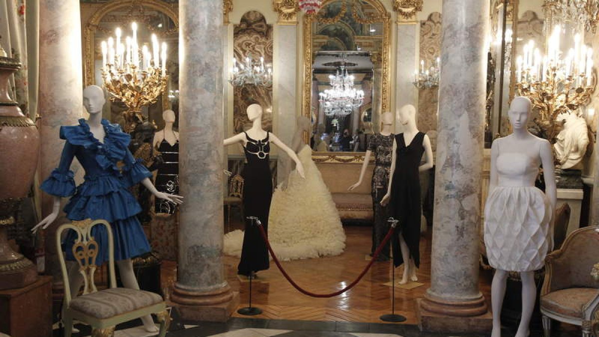 Entrada a la sala de baile del Museo Cerralbo.