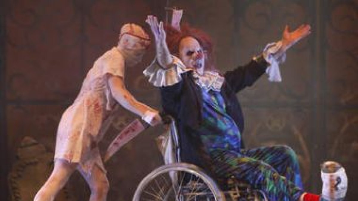 Imagen del anterior espectáculo del Circo de los Horrores, 'Psicosis', que también pasó por León.