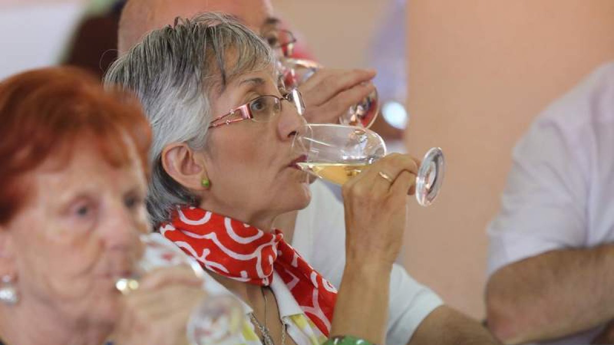 Cata de vinos en la XV Feria Vitivinícola de Gordoncillo