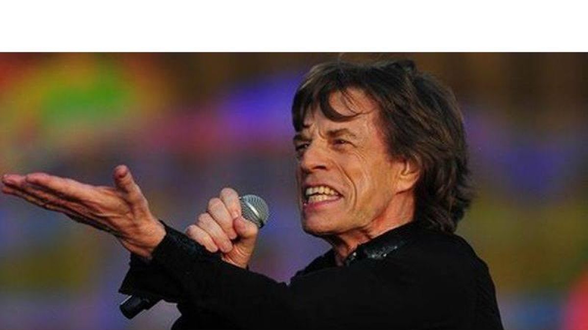 Mick Jagger.