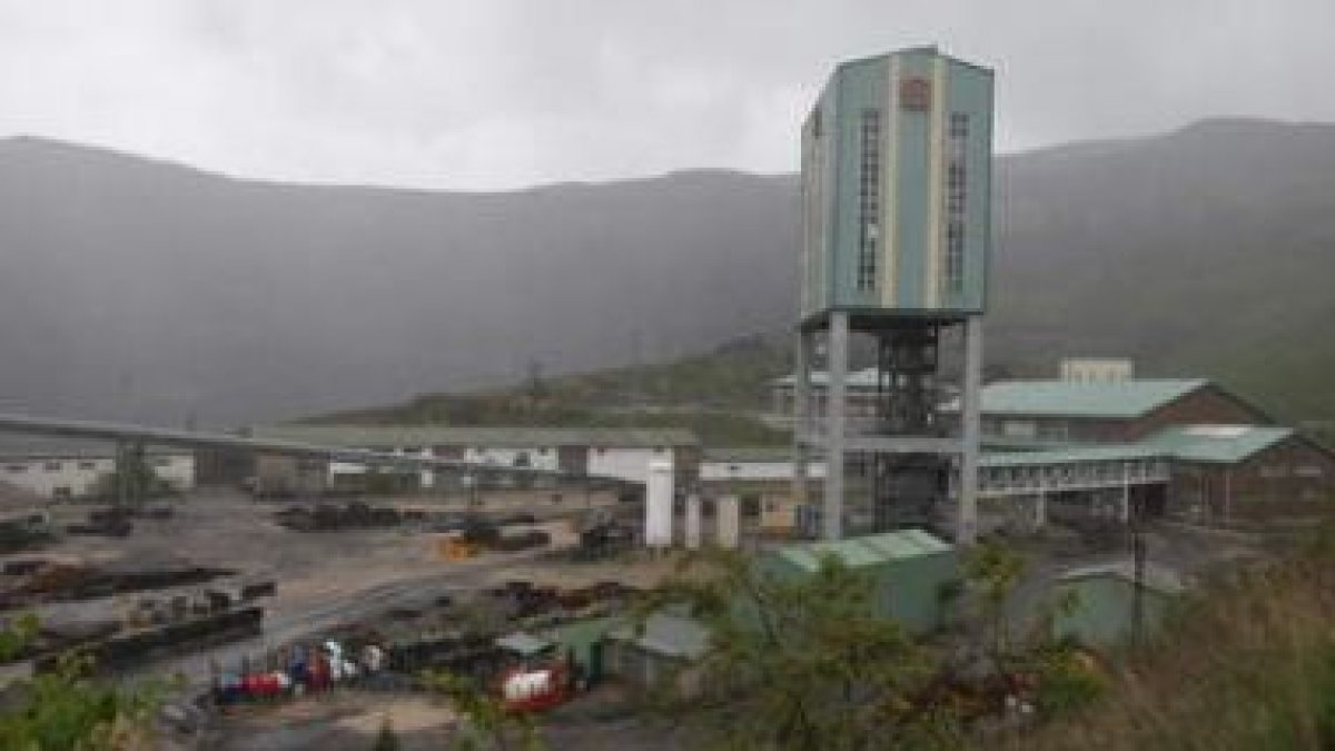 Los pozos mineros de las cuencas leonesas, sin actividad.