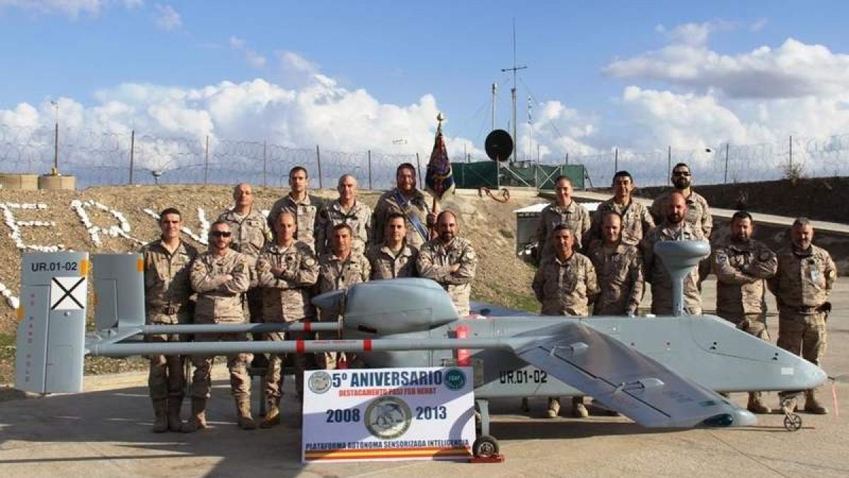 Integrantes de la unidad Pasi en misión en Afganistán.