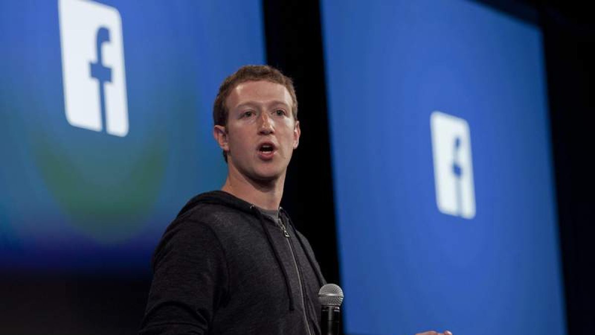 Imagen de Mark Zuckerberg, el fundador de la red social Facebook. PETER DA SILVA