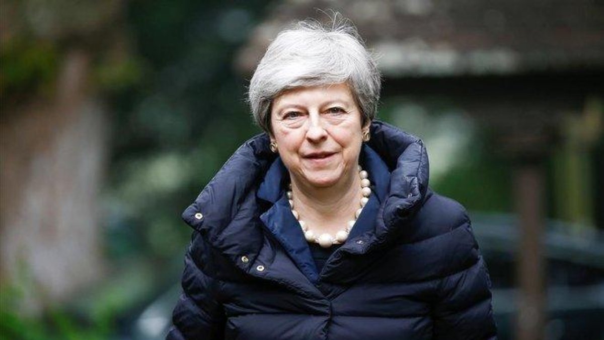 La primera ministra británica, Theresa May.