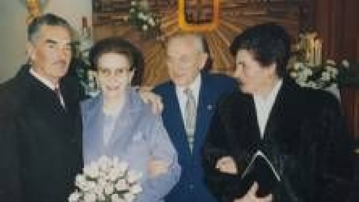 Amador Díez y Maruja Cano celebrarán la semana próxima su 60º aniversario