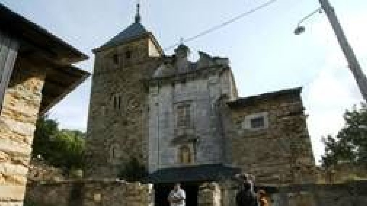 La iglesia del monasterio de Montes es la parte mejor conservada de todo el conjunto arquitectónico