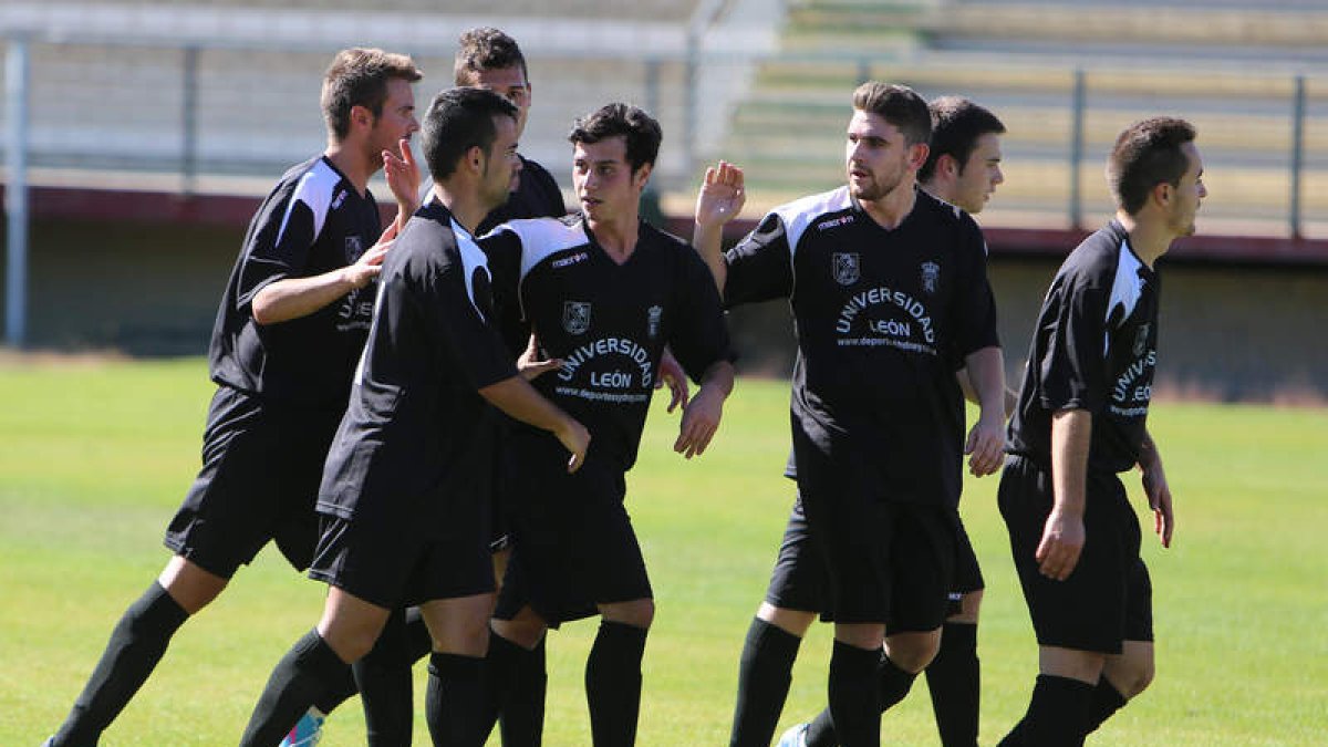 El equipo leonés no dio opción al vallisoletano.