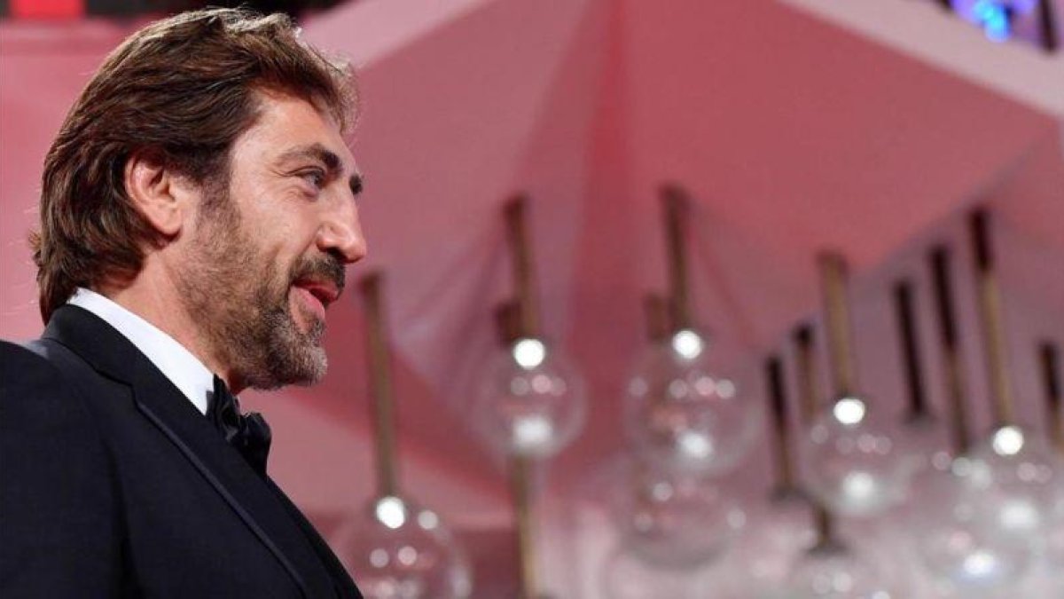 Javier Bardem, en la Mostra de Venecia.