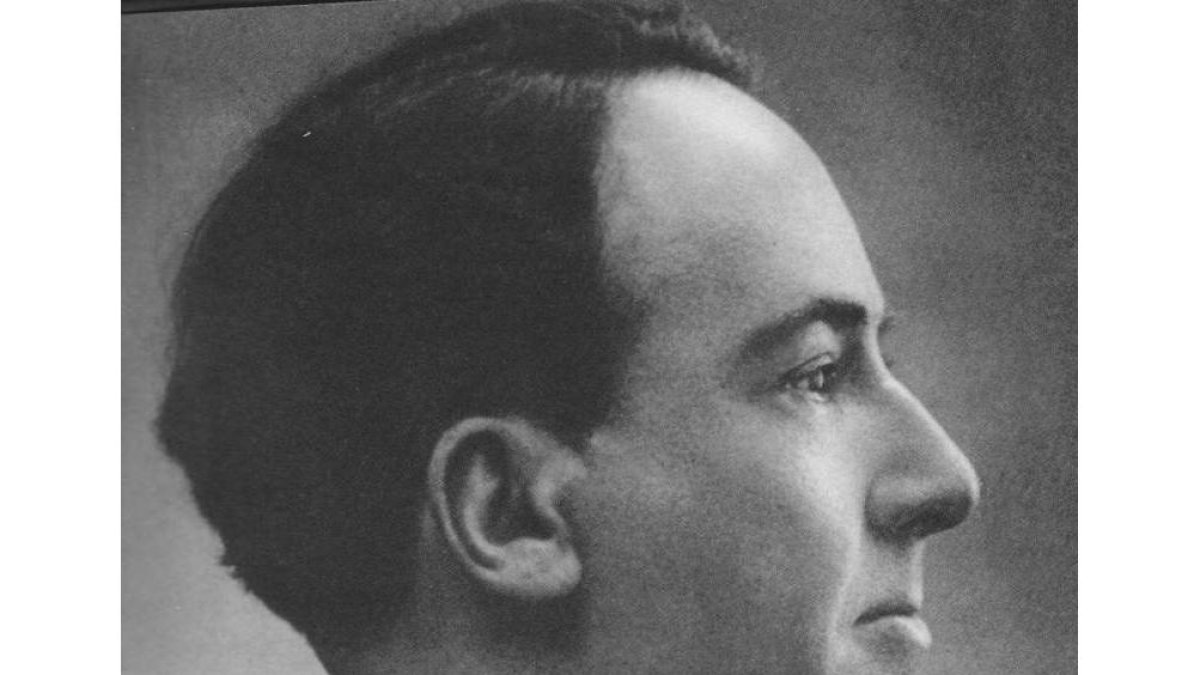 Retrato de Antonio Machado y un dibujo dedicado al escritor por Pablo Picasso