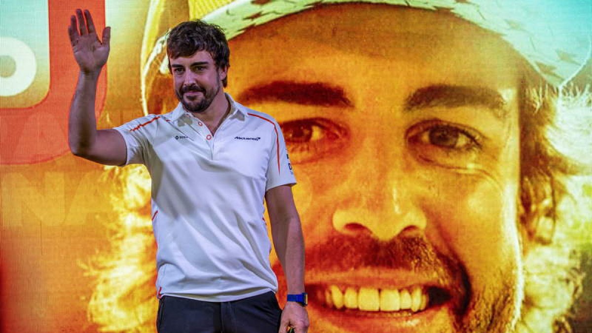 Alonso disputó su última carrera en la Fórmula 1 pero seguirá compitiendo en otras modalidades para ser «el mejor piloto del mundo». S.S.