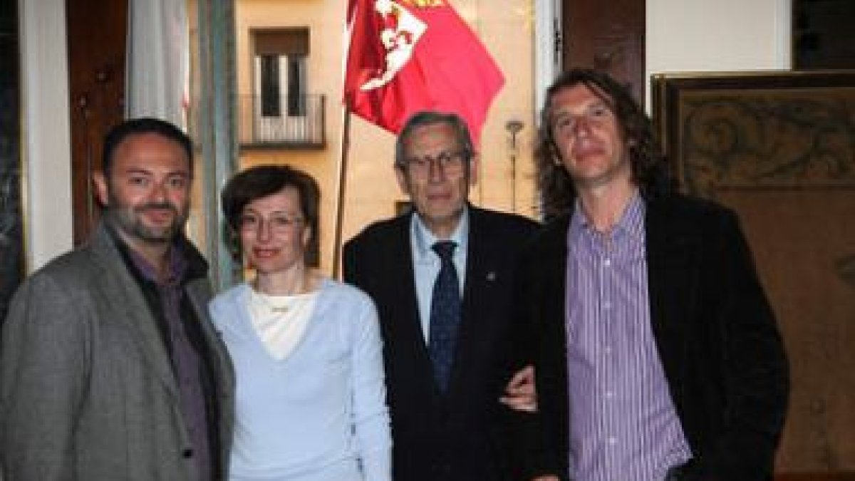 Fernando Noriega, Camino Ochoa, Carlos Murciano y Jorge Arco.