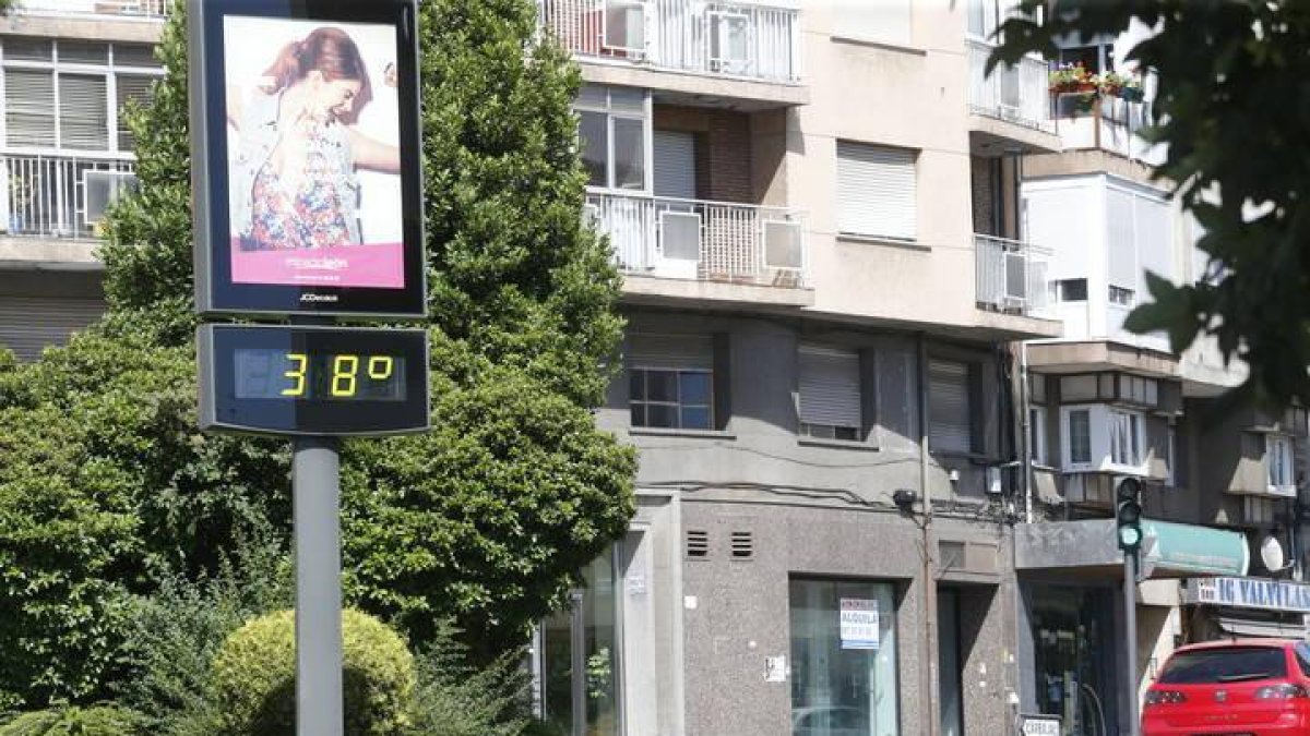 Los termómetros suben en León pero no hasta extremos insoportables