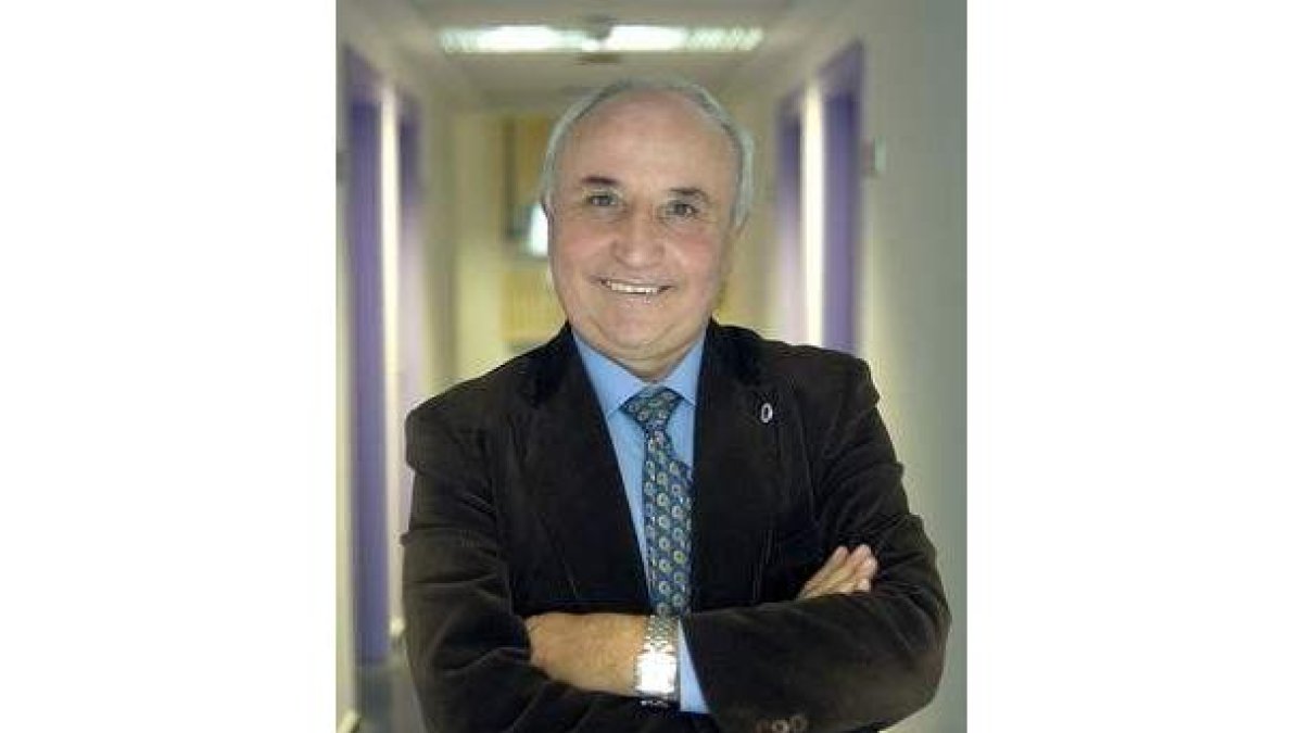 Luis Vázquez Martínez en la Universidad Complutense.